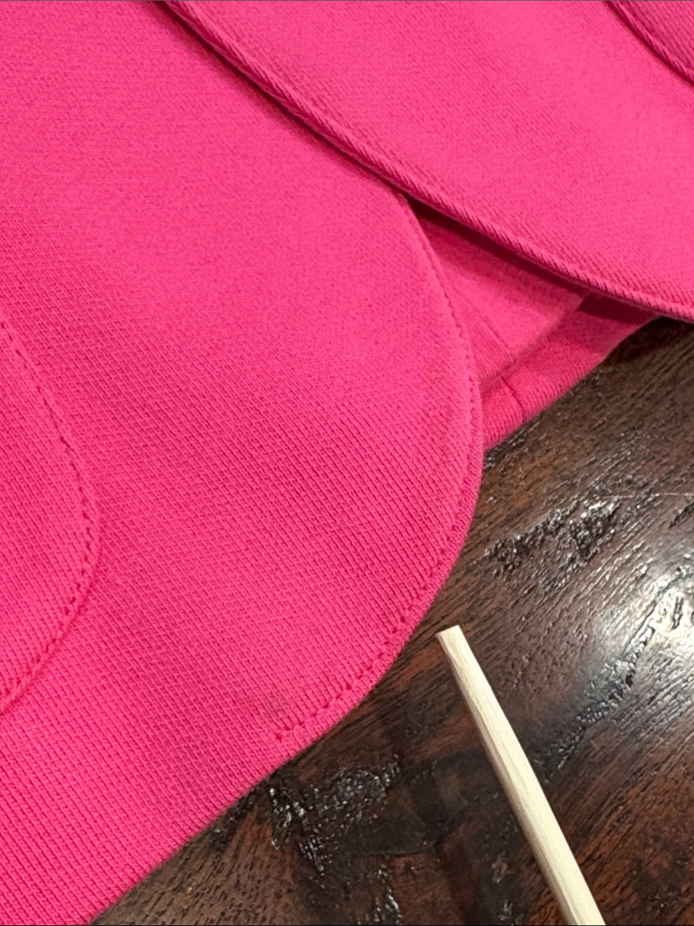 Vintage Ralph Lauren Sport Bright Pink Cotton Blazer Jacket with Crest 4 *As-Is* - Picture 13 of 16
